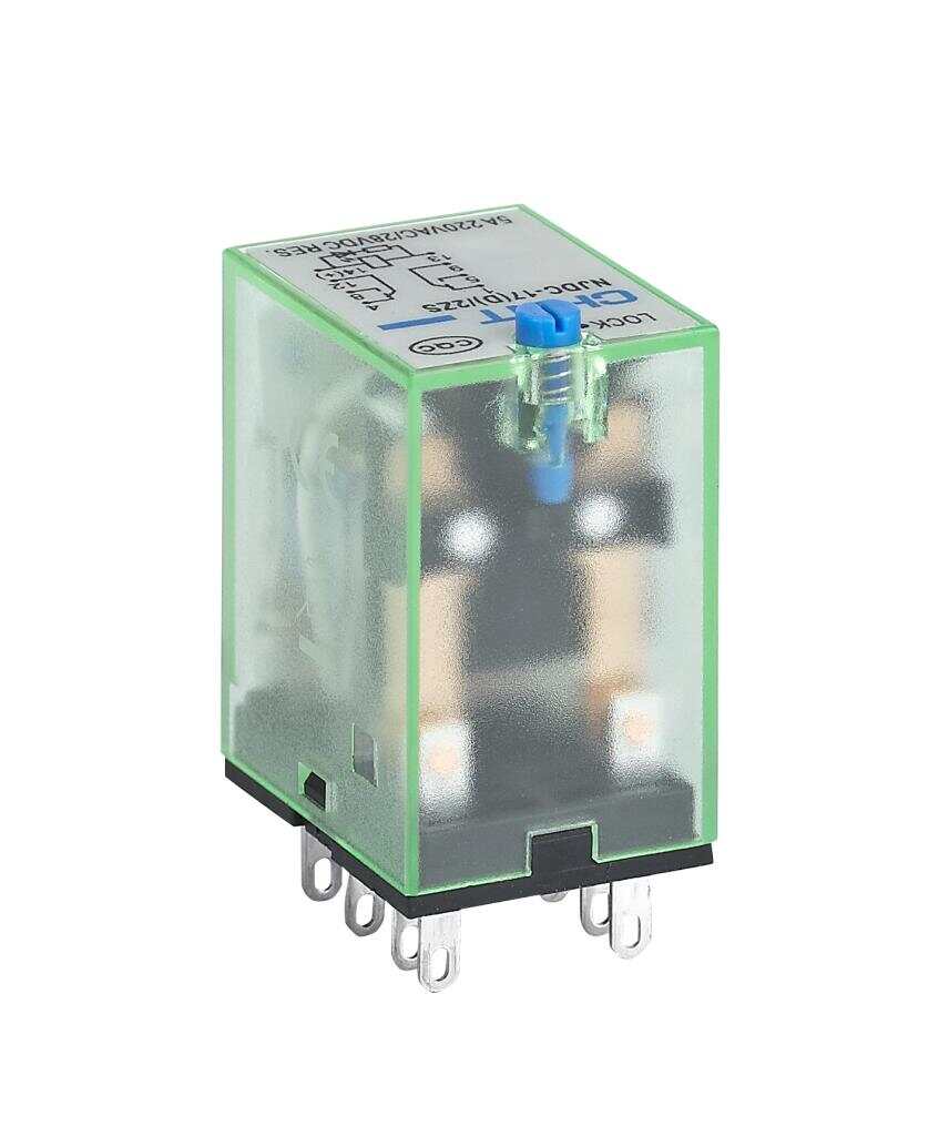 NJDC-17 Small Electromagnetic Relay with Test Button