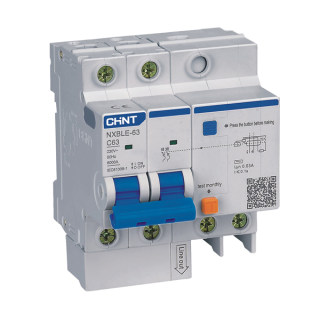 NXBLE-63 Residual Current Operated Circuit  Breaker (RCBO)