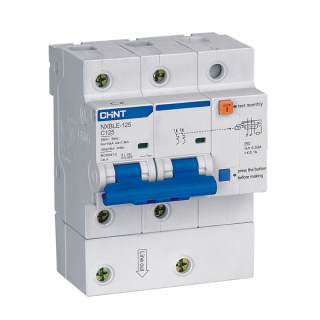 NXBLE-125 Residual Current 0perated Circuit  Breaker (RCBO)